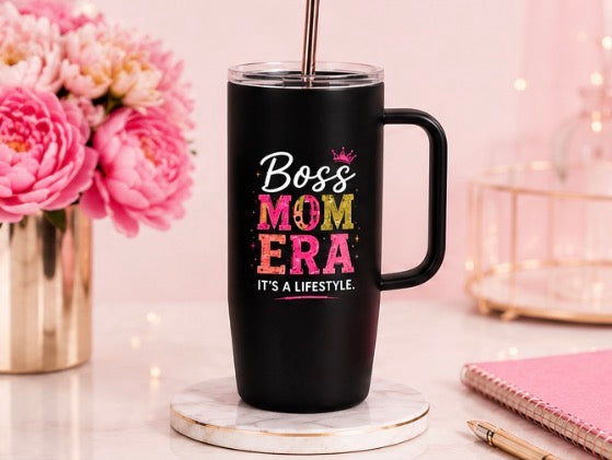 Boss Mom Era Tumbler